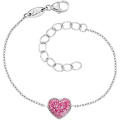 Herzengel Armband Glitzerherz